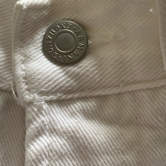 Armani Exchange A/X white jeans size 6 - Picture 4 of 9